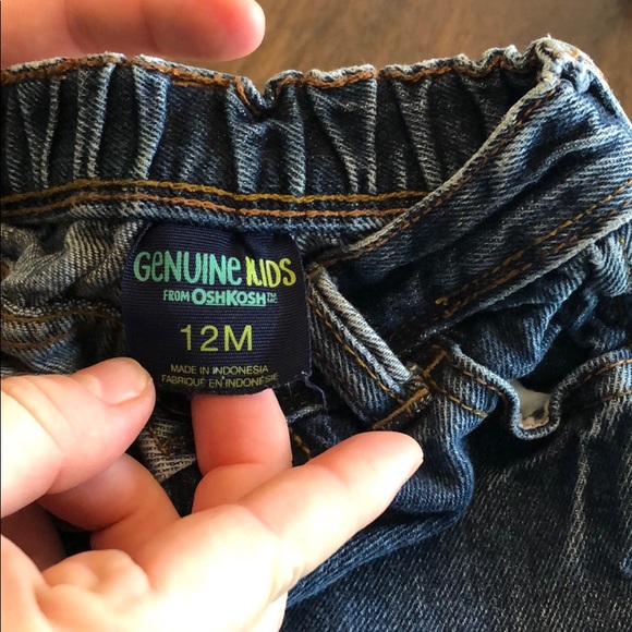 OshKosh jeans 12mo perfect condition - Picture 3 of 3